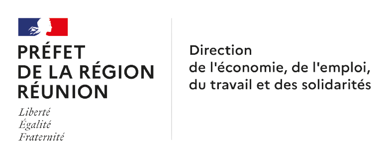 Région Réunion : Direction de l'économie, du travail et des solidarités.