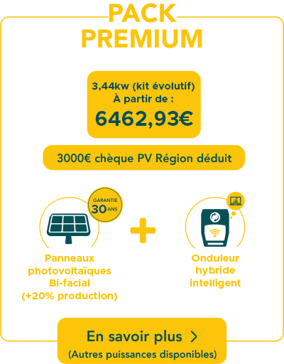 Pack Premium, à partir de 6462,93€